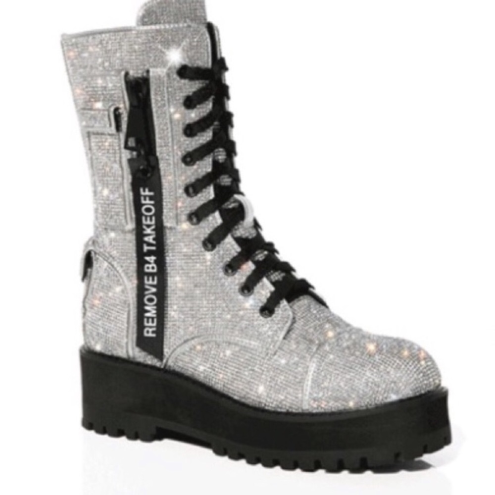 Billionaire bling boot (dollskill)